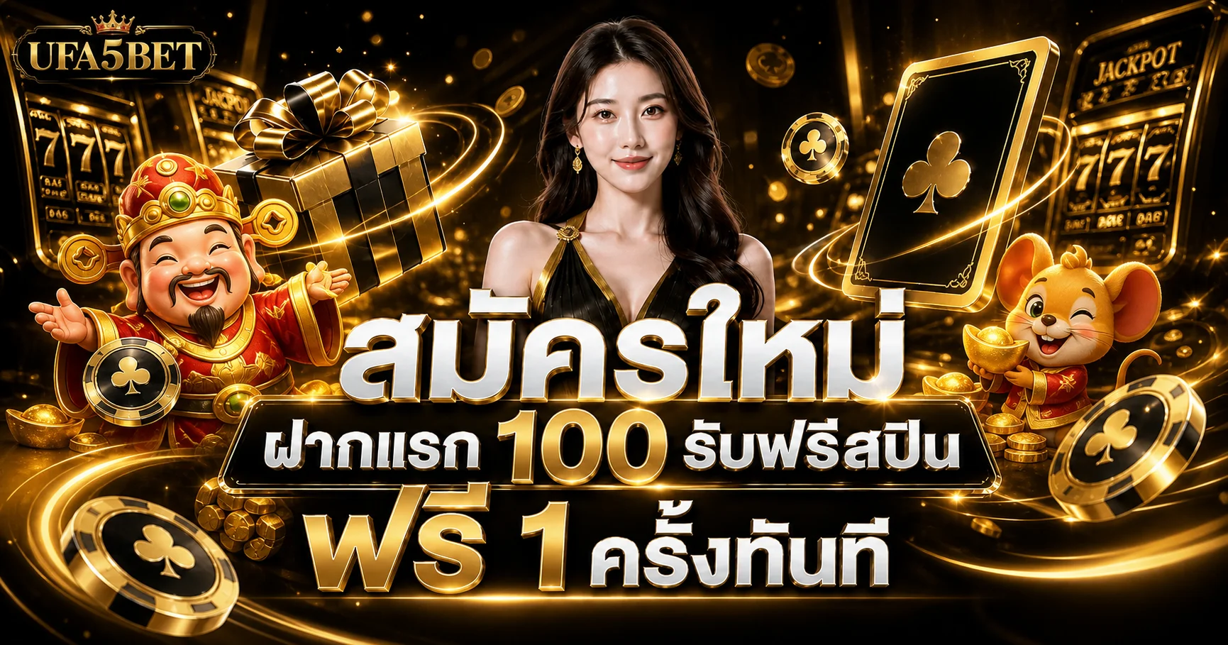โปรโมชั่นสมาชิกใหม่ UFA5BET และเกมคาสิโนออนไลน์